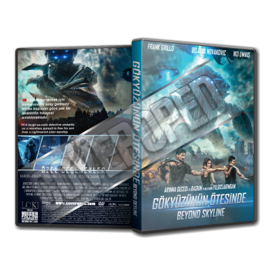 Gökyüzünün Ötesinde - Beyond Skyline V3 2017 Cover Tasarımı (Dvd Cover)